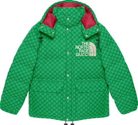 the north face gucci green